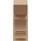 Ekena Millwork 7 1/2-in W x 14-in D x 18-in H Balboa Slat Rough Cedar Woodgrain TimberThane Outlooker, Primed Tan OUTUR075X14X18BOA24RCPR - alternate 5